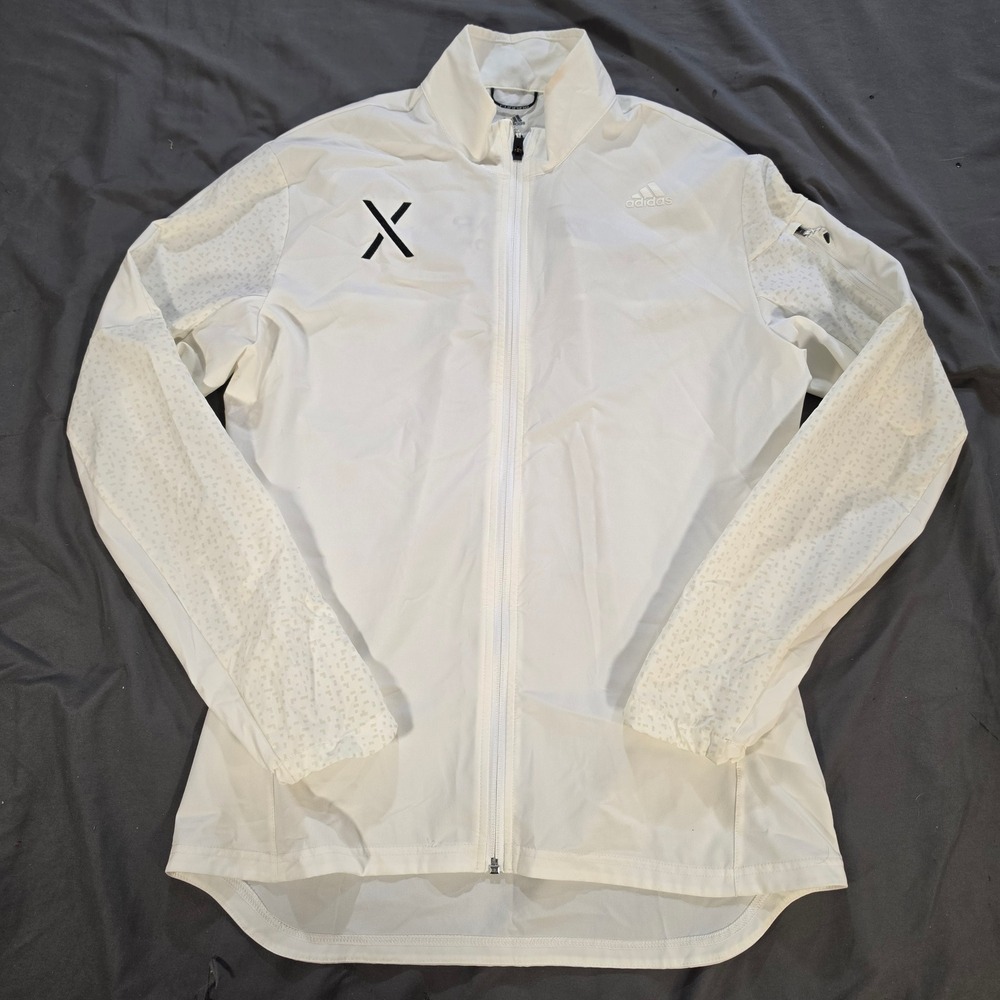 Adidas Energy Running Climastorm Forza Motorsport Jacket White Mens Medium